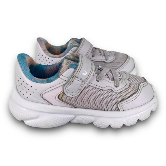 Under Armour Assert 9 Sky Sneakers 3025869-500 Slip On Light Purple Toddler 5 - Picture 3 of 9